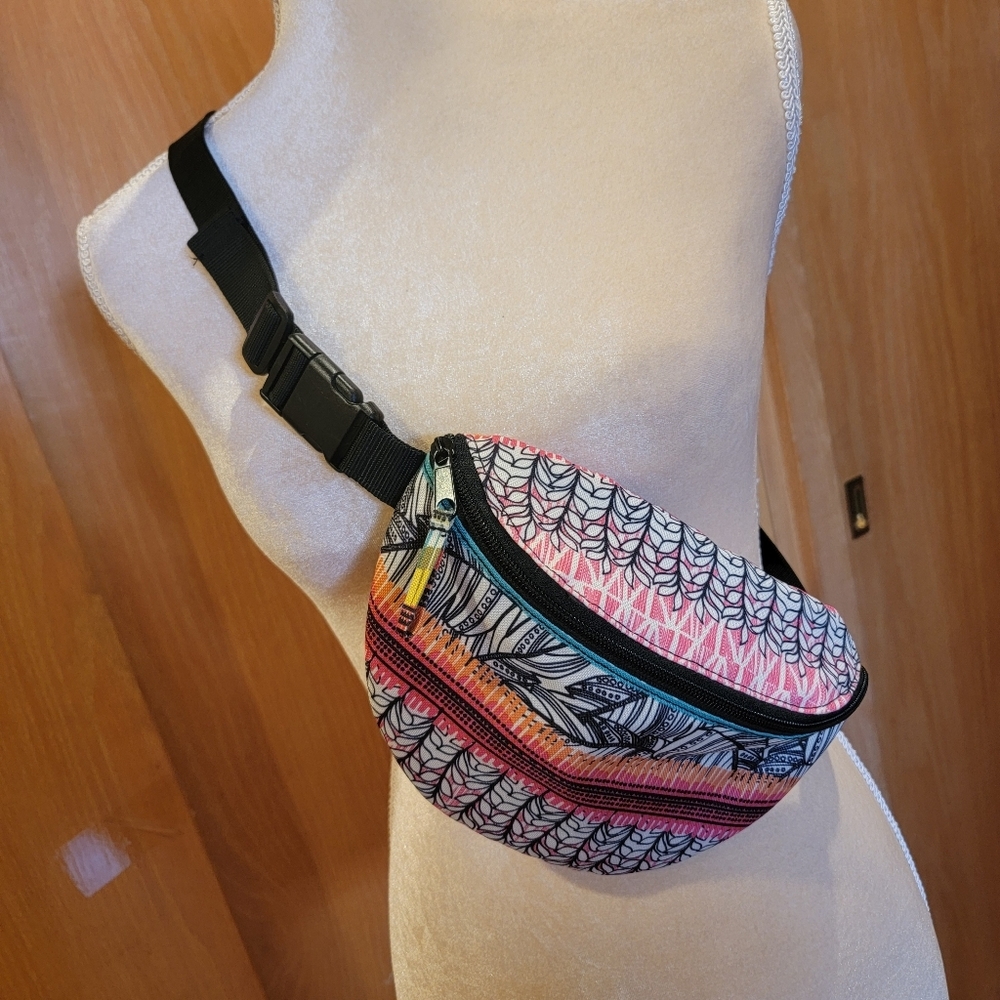 Fanny Pack Paperchase Hands free bag crossbody vivid colors Vacation